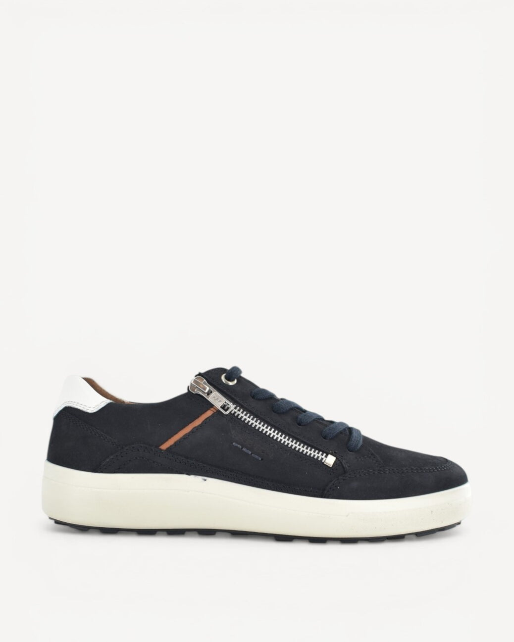 Heren veterschoenen-Blauw suède/nubuck