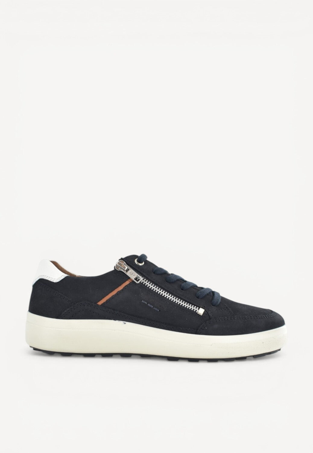 Heren veterschoenen-Blauw suède/nubuck