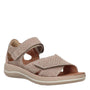 DAMES OPEN SCHOENEN-Beige suède/nubuck