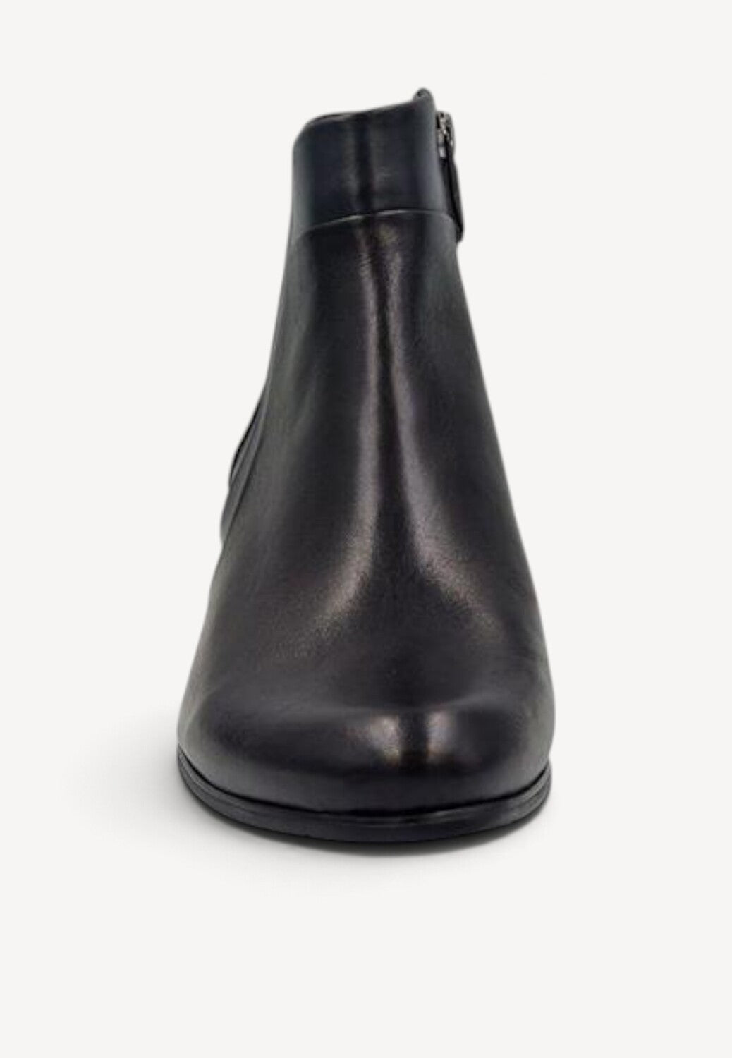 DAMES BOOTS+KORT LAARS-Zwart combi kleur