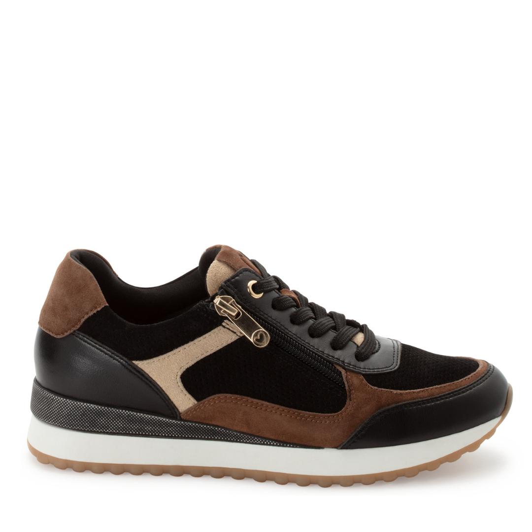 DAMES SPORTIEVE VETERSCHO-Zwart combi kleur