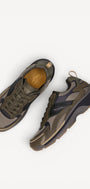 Heren veterschoenen-Bruin combi kleur
