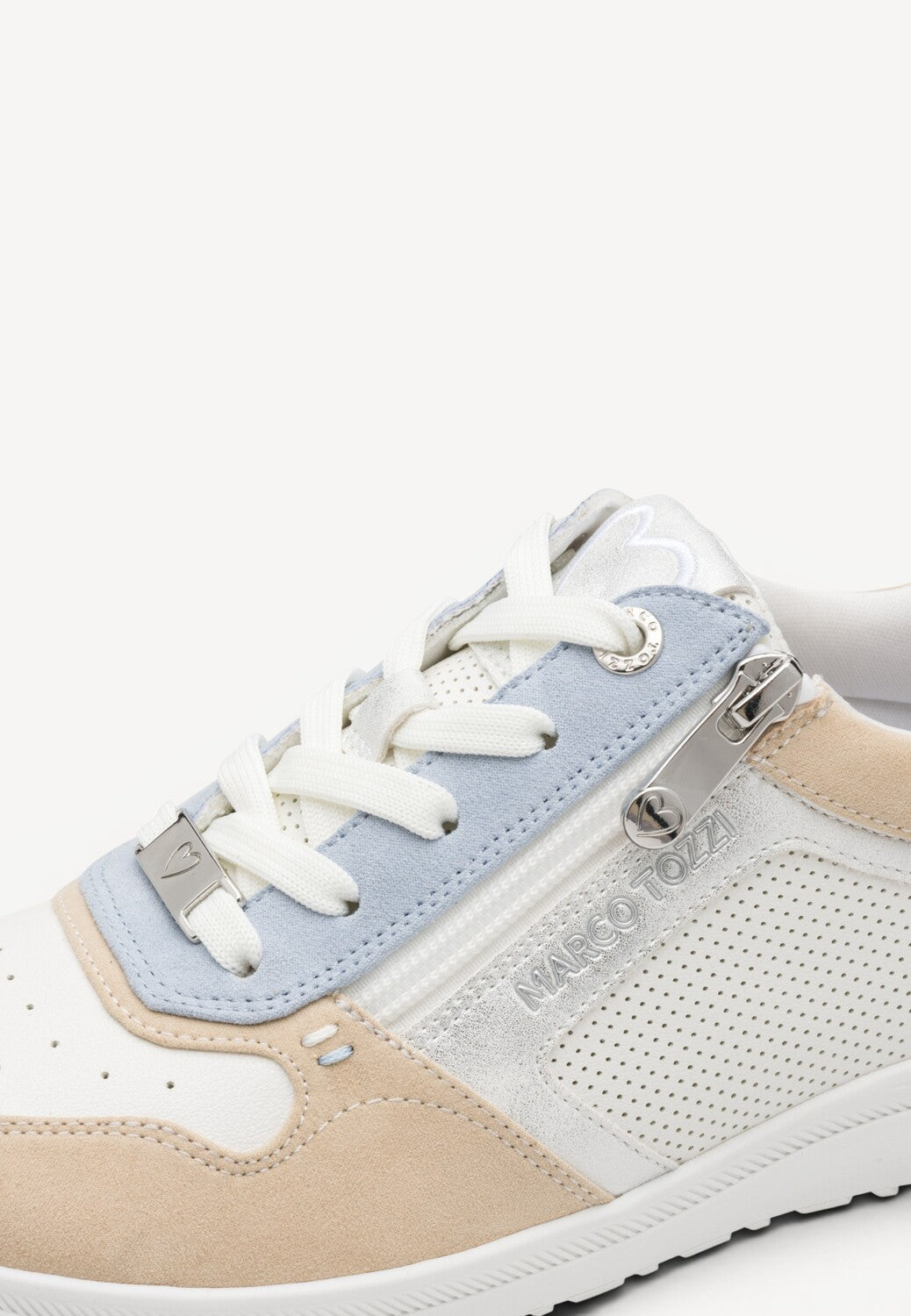 DAMES SPORTIEVE VETERSCHO-Beige combi kleur