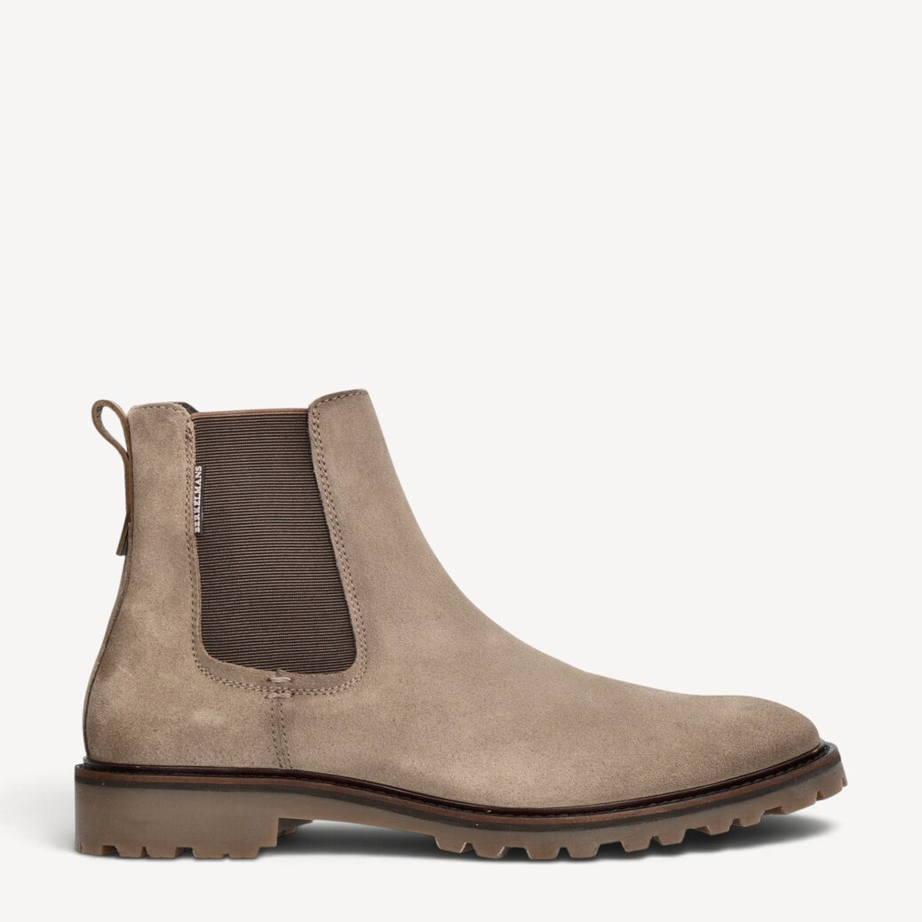 Heren boots-Beige suède/nubuck