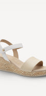 DAMES OPEN SCHOENEN-Beige suède/nubuck