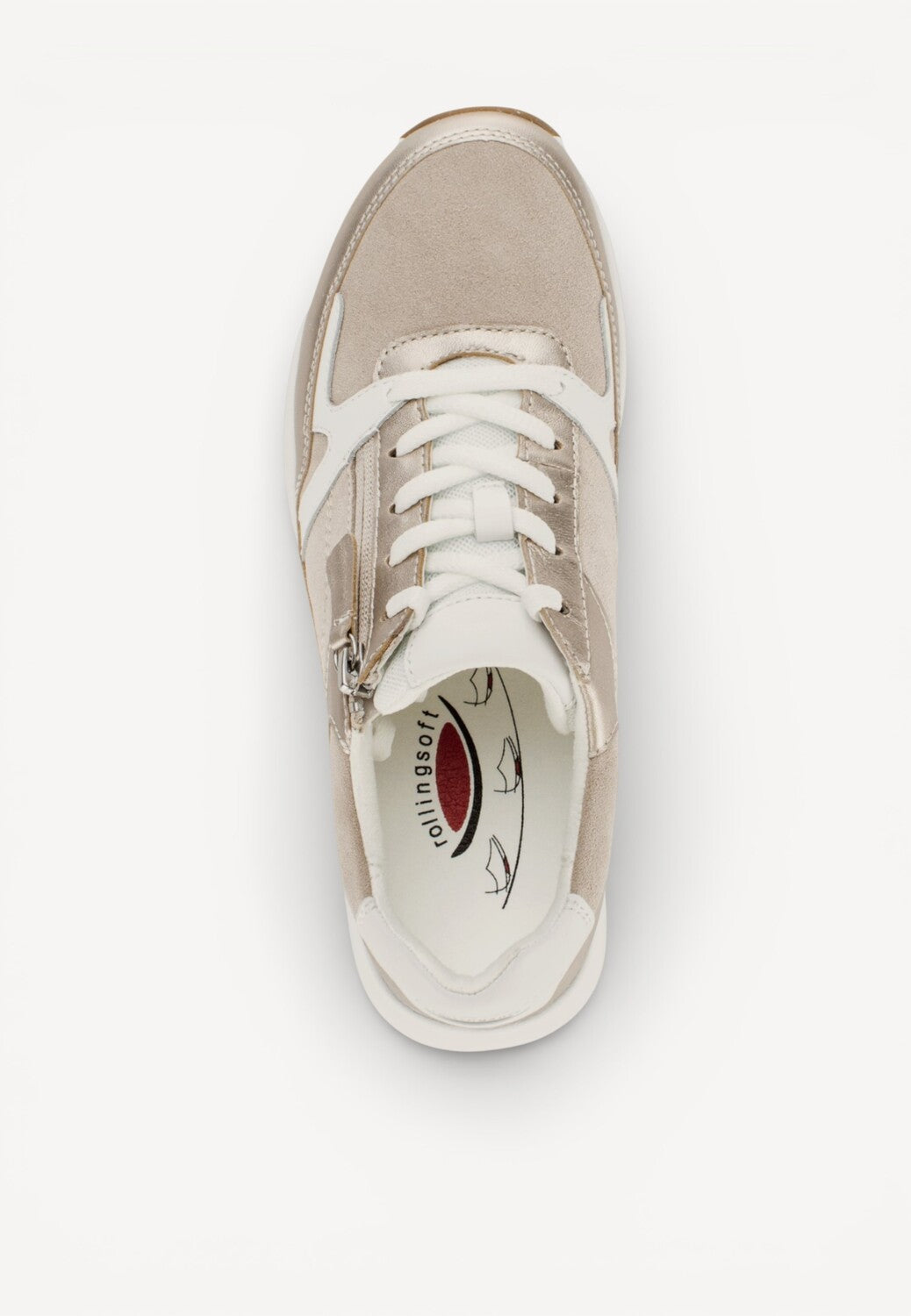 DAMES SPORTIEVE VETERSCHO-Goud combi kleur