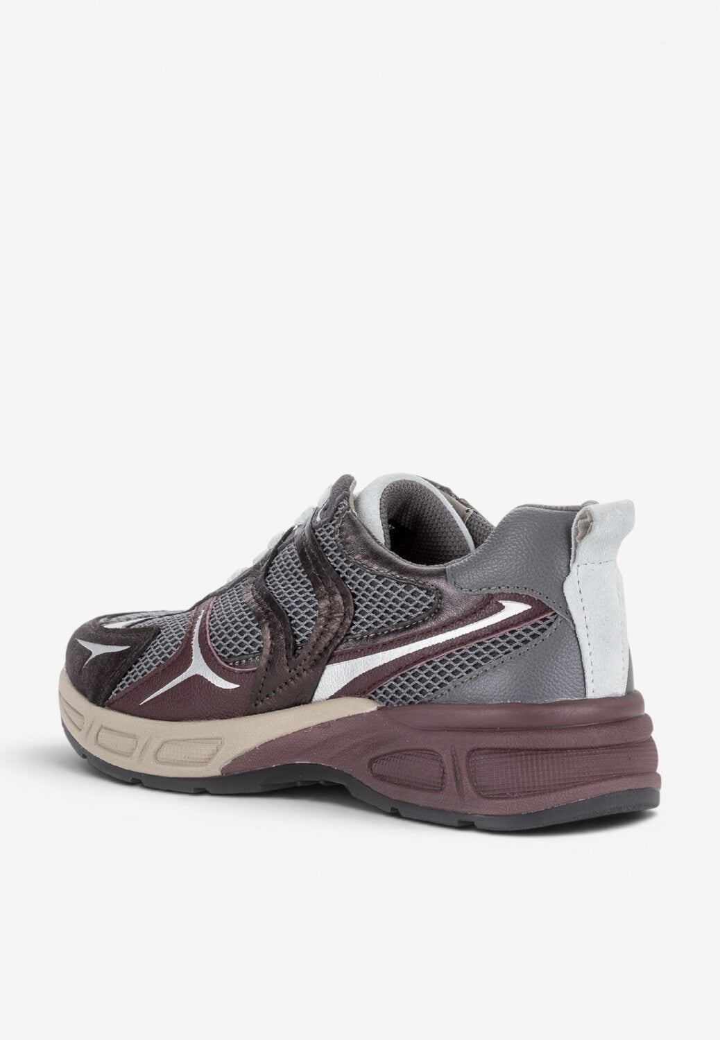 DAMES SPORTIEVE VETERSCHO-Bruin combi kleur