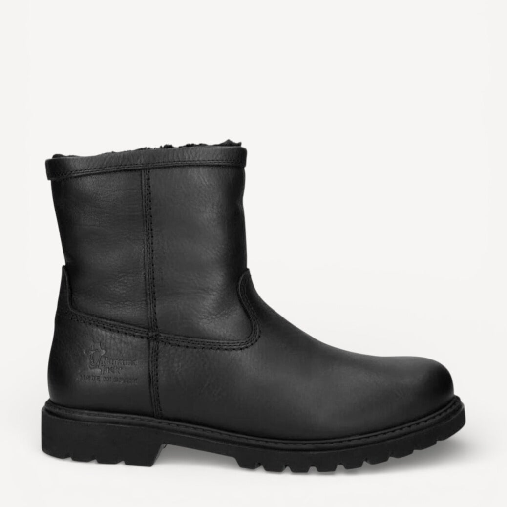 Heren boots-Zwart leer