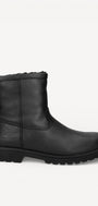 Heren boots-Zwart leer
