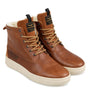 Heren boots-Bruin leer