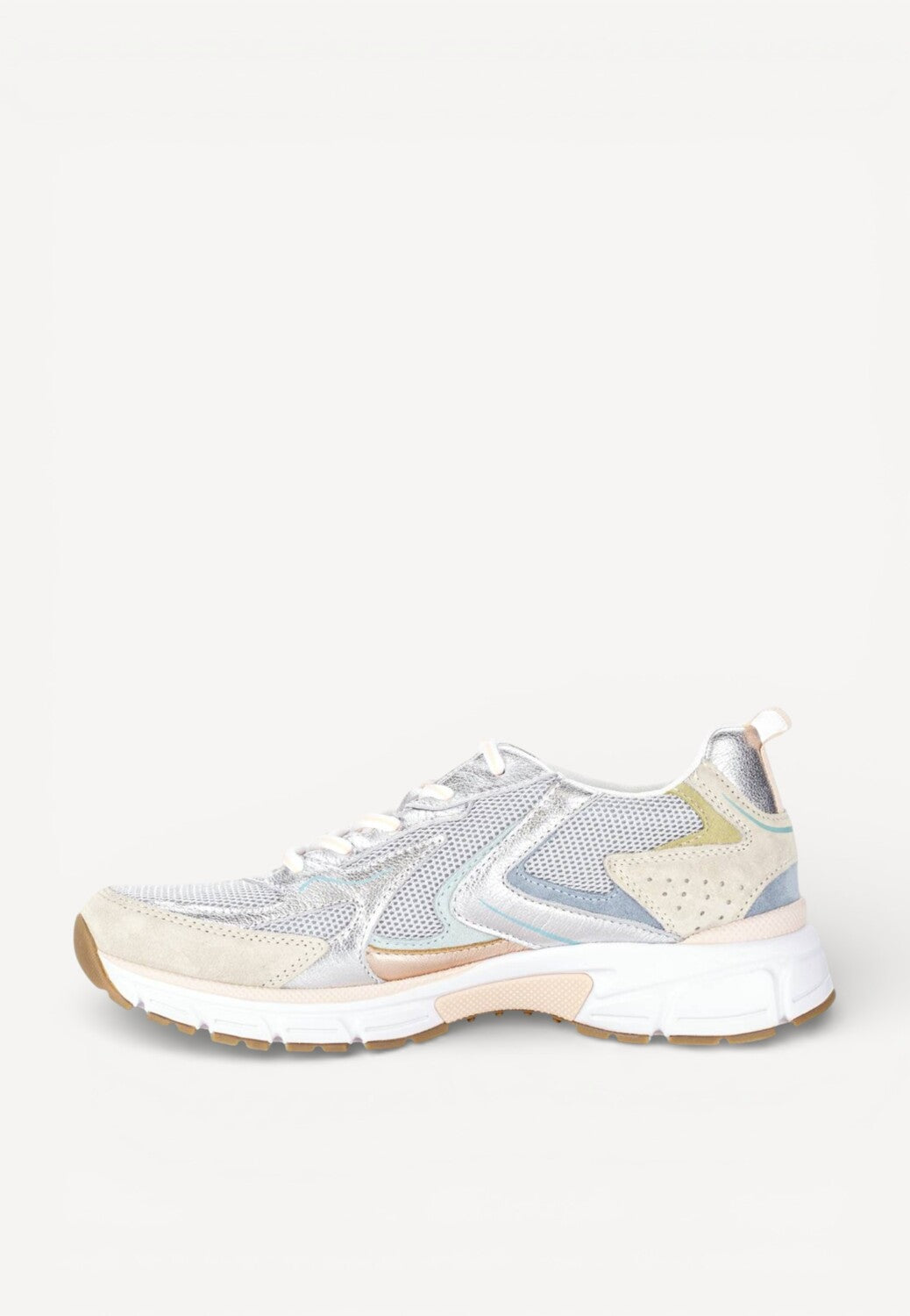 DAMES SPORTIEVE VETERSCHO-Beige combi kleur