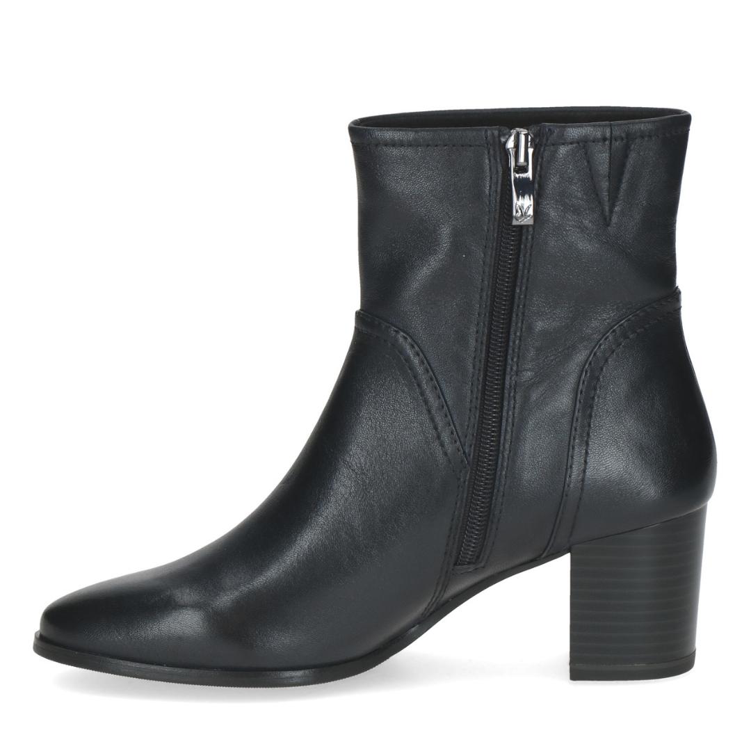 DAMES BOOTS+KORT LAARS-Blauw leer
