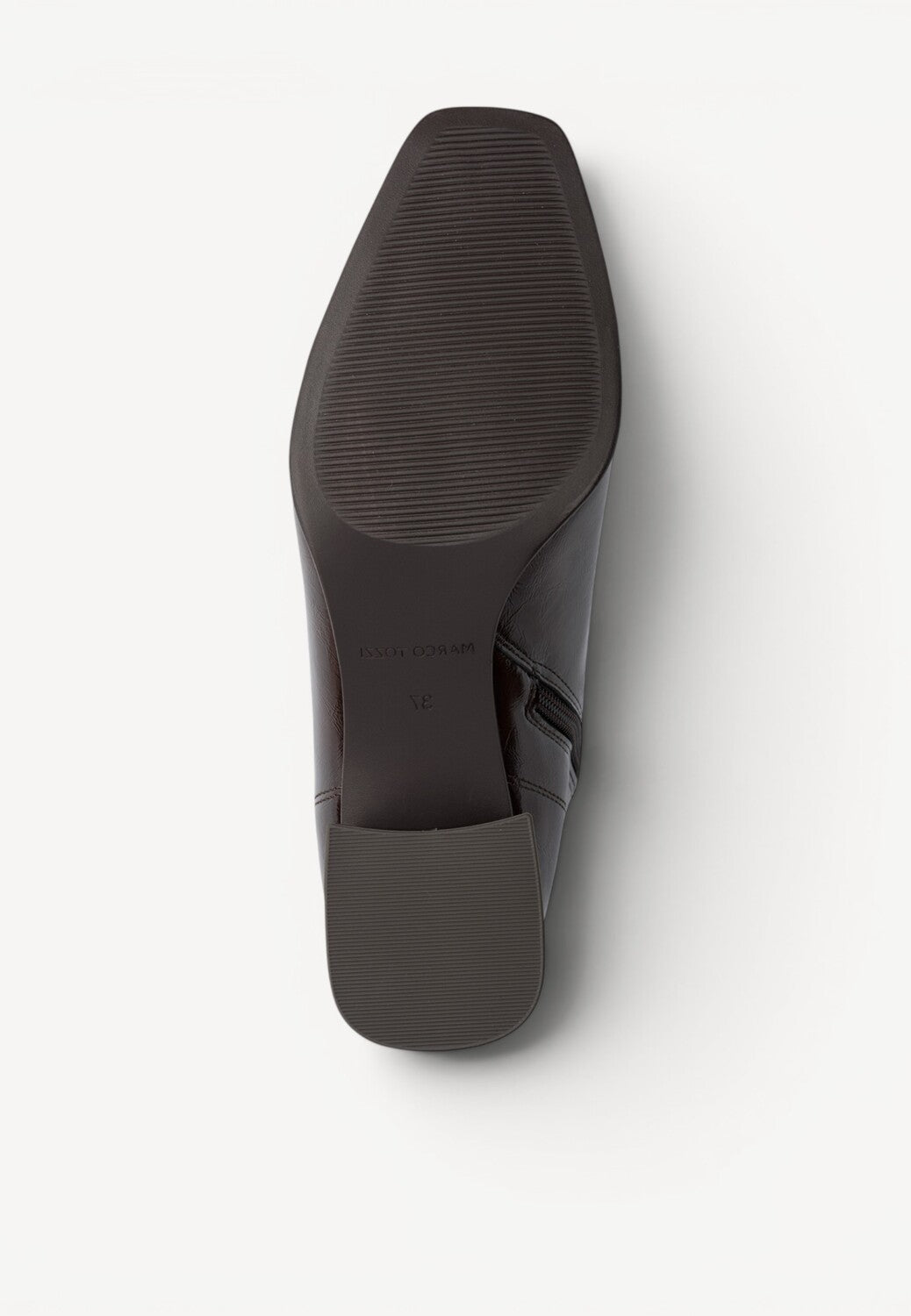 DAMES BOOTS+KORT LAARS-Bruin lak