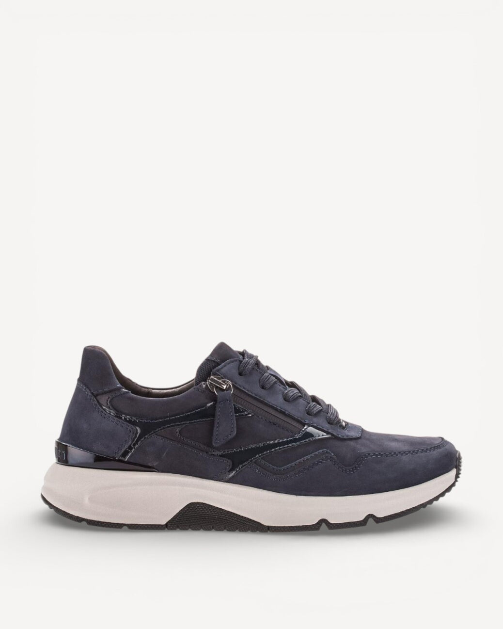 DAMES SPORTIEVE VETERSCHO-Blauw suède/nubuck