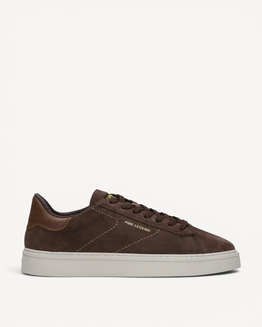 Heren veterschoenen-Bruin suède
