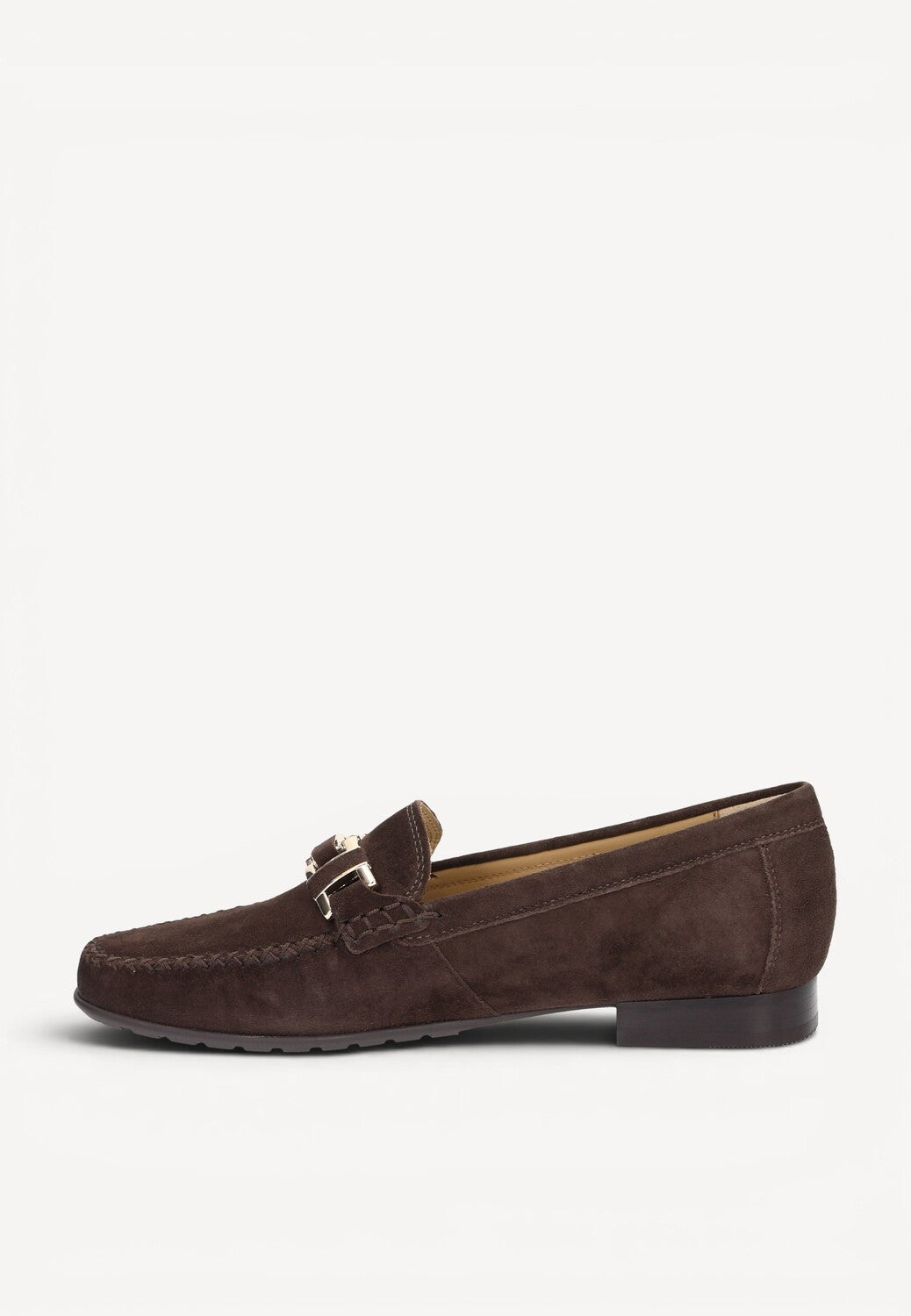 DAMES INSTAPSCHOENEN-Bruin suède