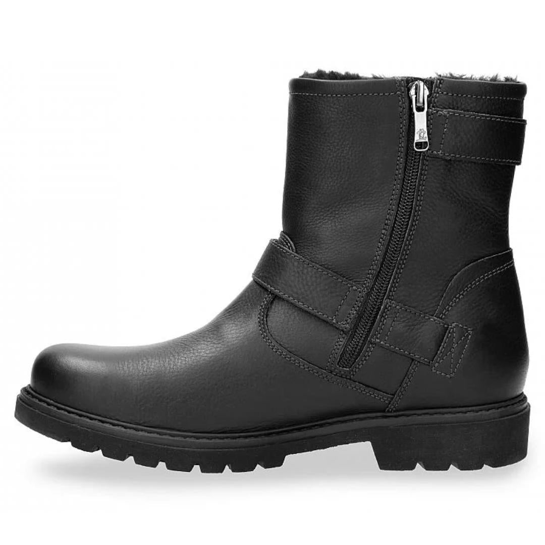 Heren boots-Zwart leer