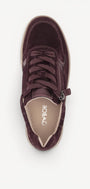 DAMES SPORTIEVE VETERSCHO-Rood suède/nubuck