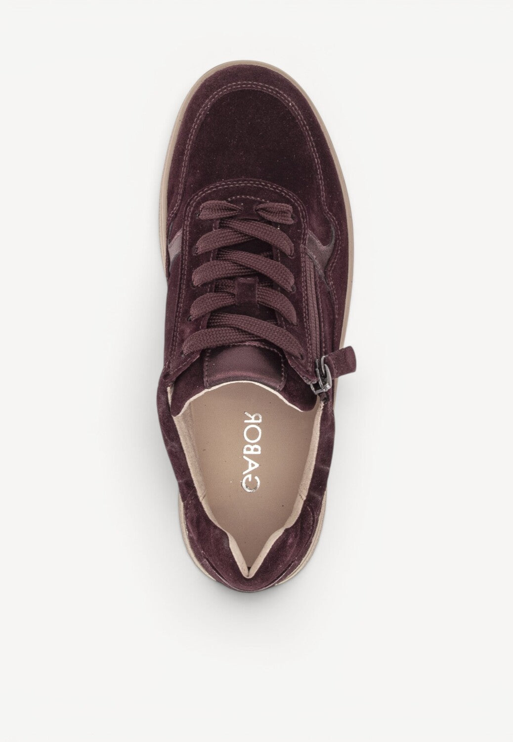 DAMES SPORTIEVE VETERSCHO-Rood suède/nubuck