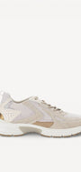 DAMES SPORTIEVE VETERSCHO-Beige suède/nubuck