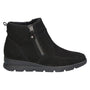 DAMES BOOTS+KORT LAARS-Zwart suède