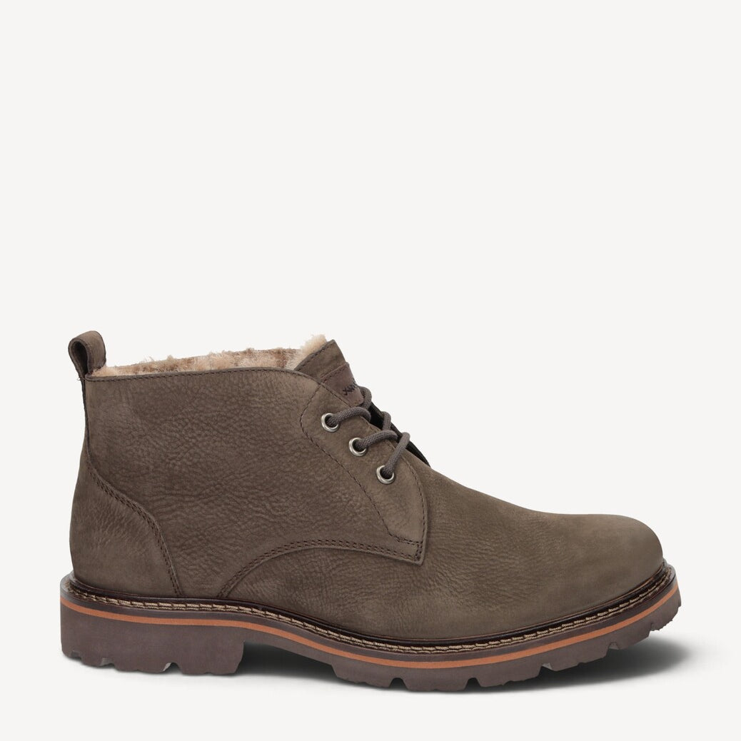 Heren boots-Bruin suède