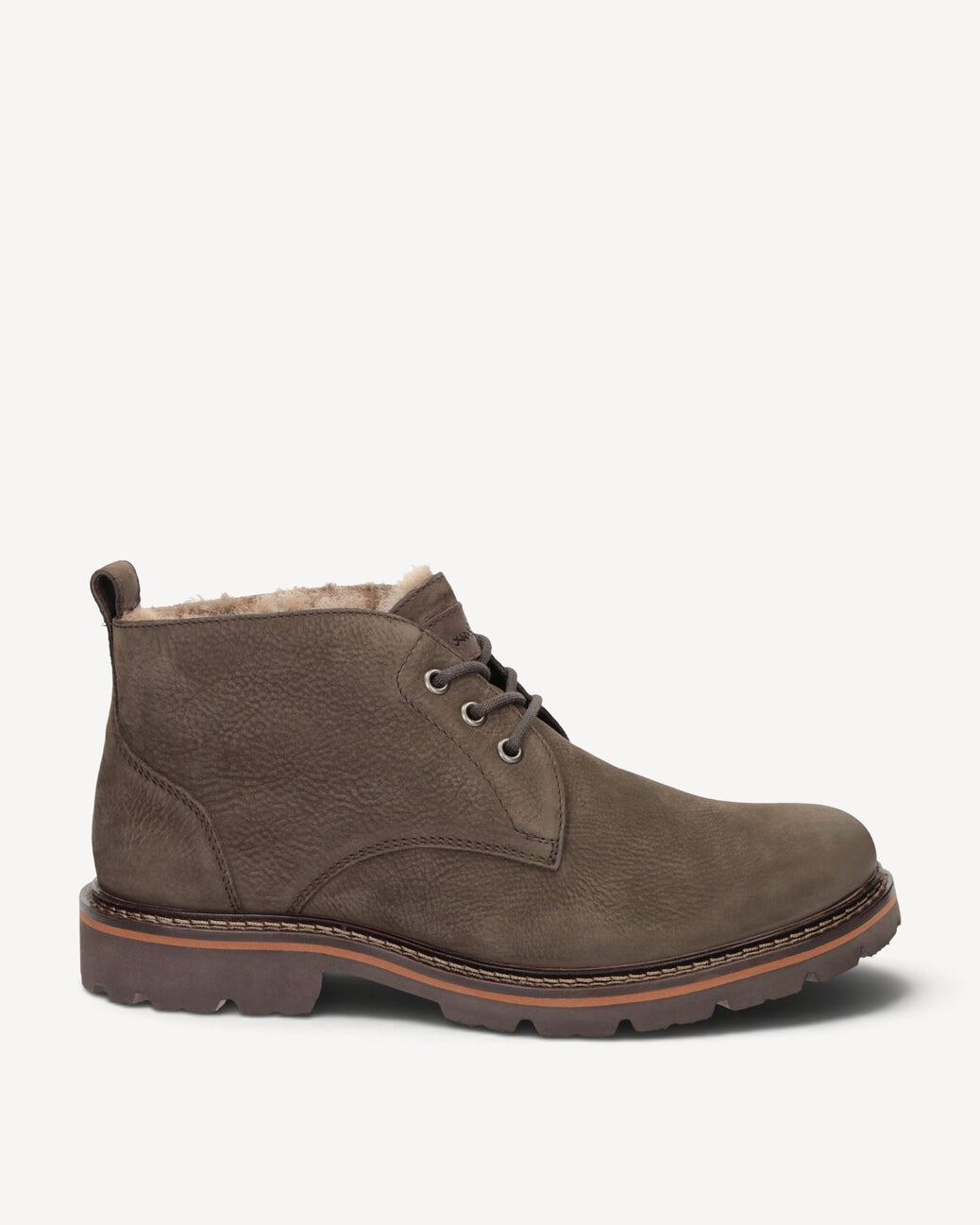 Heren boots-Bruin suède