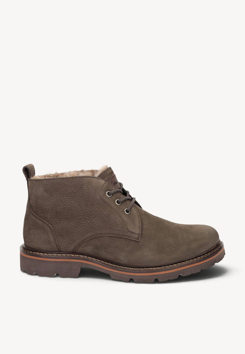 Heren boots-Bruin suède