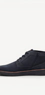 Heren boots-Blauw suède/nubuck