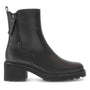 DAMES BOOTS+KORT LAARS-Zwart leer