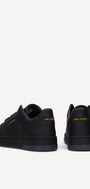 Heren veterschoenen-Zwart leer