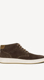 Heren boots-Bruin suède