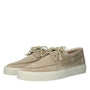 Heren veterschoenen-Beige suède/nubuck
