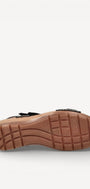DAMES OPEN SCHOENEN-Blauw suède/nubuck