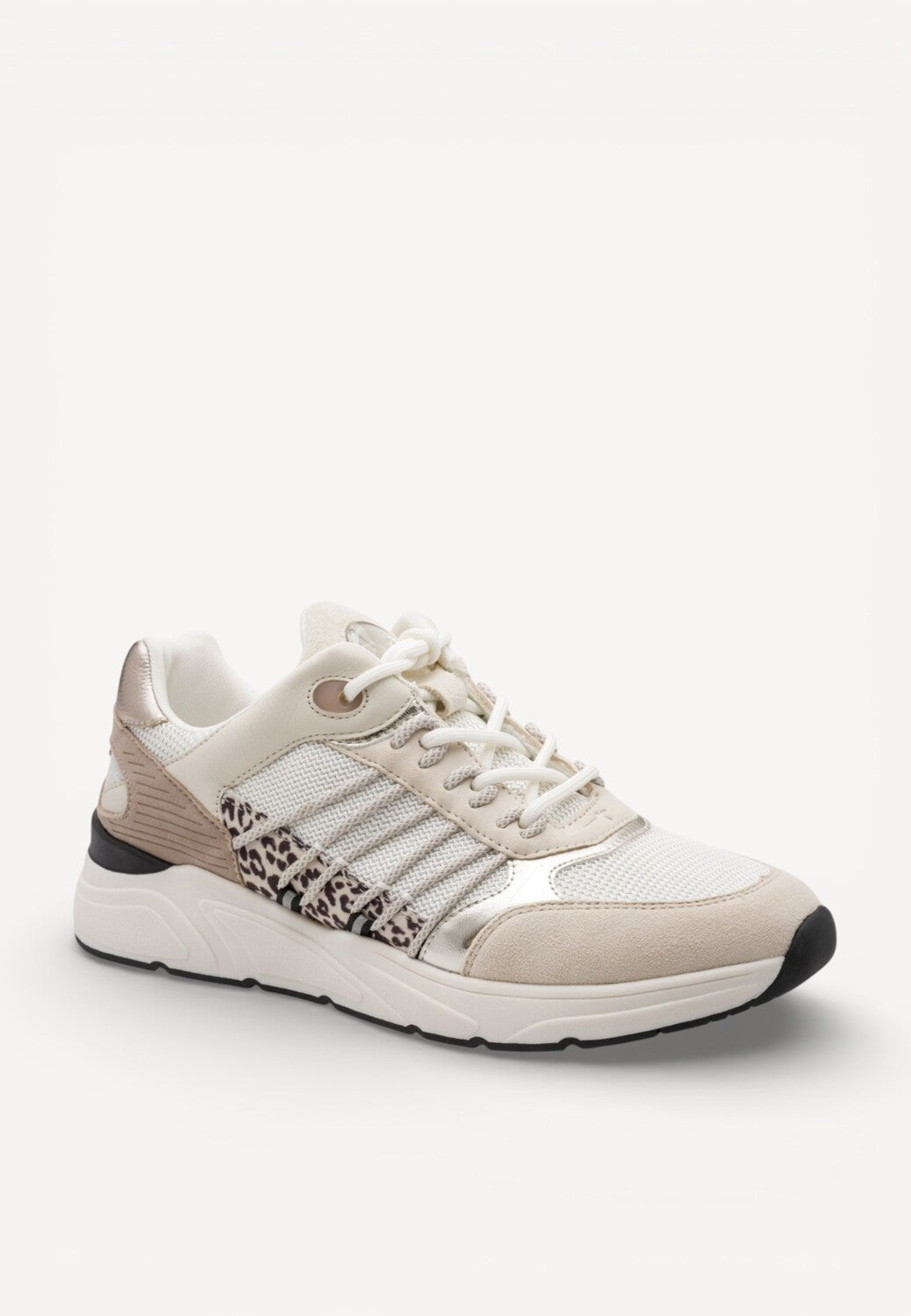 DAMES SPORTIEVE VETERSCHO-Beige combi kleur