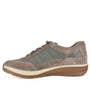 Heren veterschoenen-Beige suède/nubuck