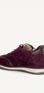 DAMES SPORTIEVE VETERSCHO-Rood suède/nubuck