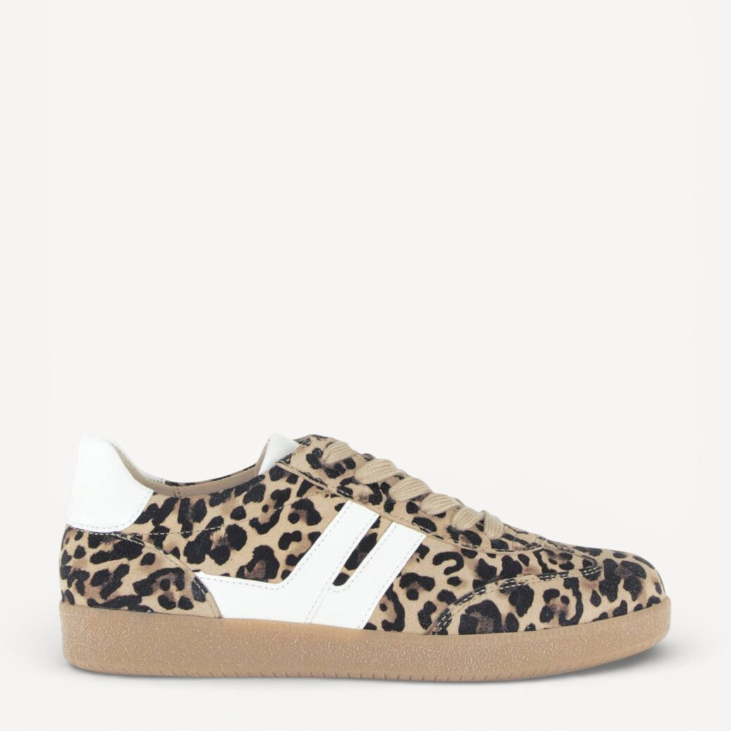 DAMES SPORTIEVE VETERSCHO-Bruin combi kleur