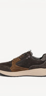 Heren veterschoenen-Grijs combi kleur