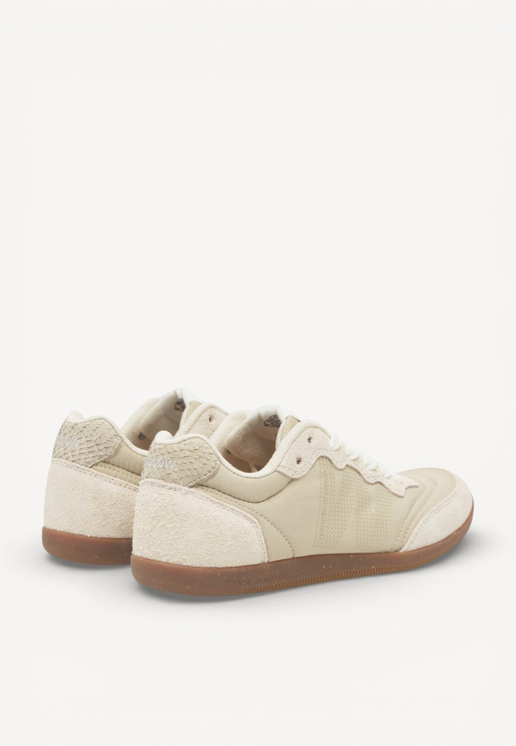 DAMES SPORTIEVE VETERSCHO-Beige suède/nubuck