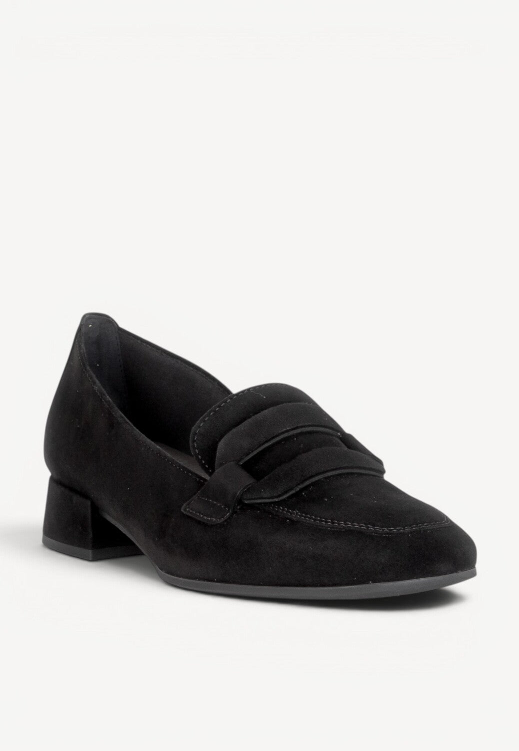 DAMES INSTAPSCHOENEN-Zwart suède