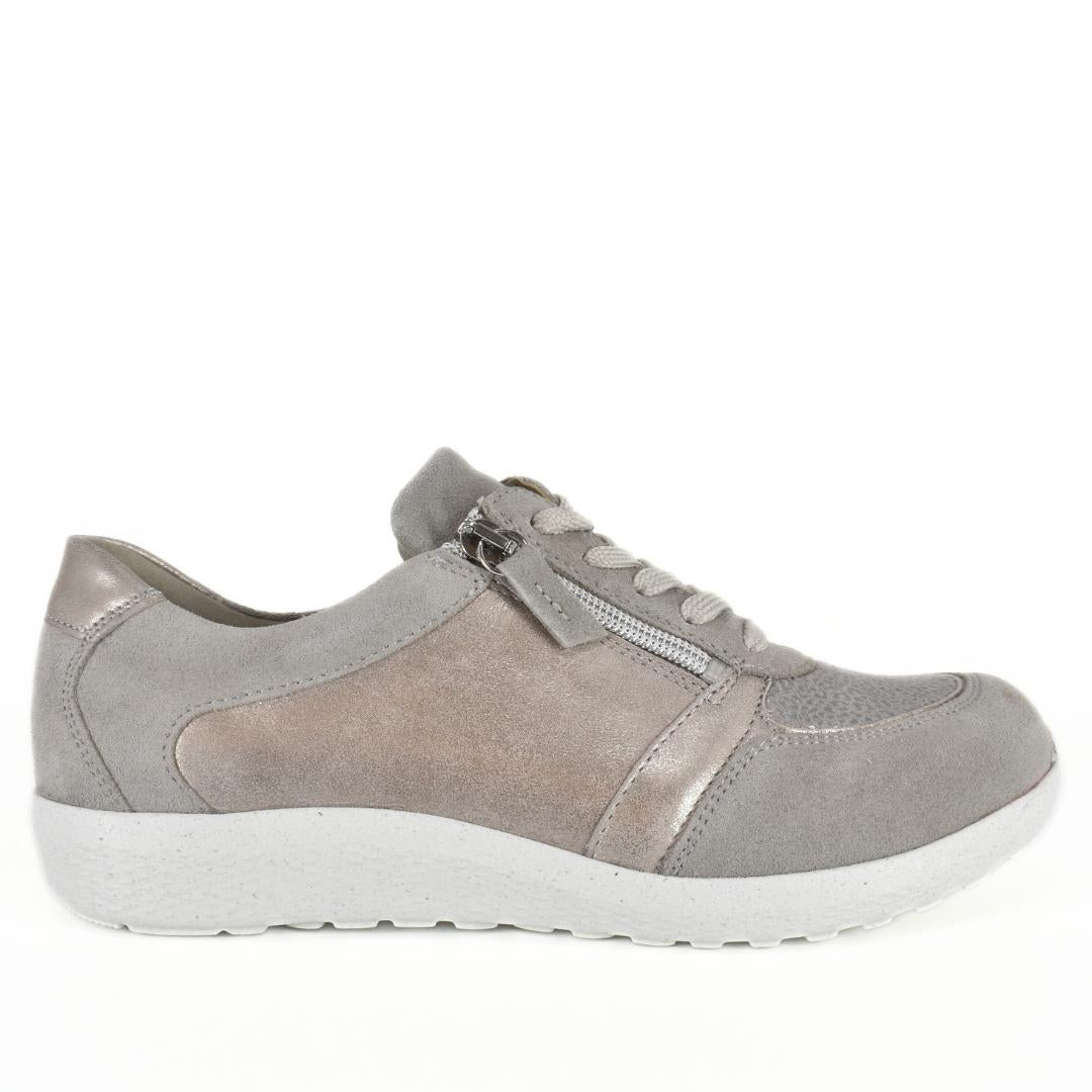 DAMES SPORTIEVE VETERSCHO-Grijs suède