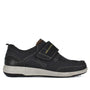 Heren veterschoenen-Blauw suède/nubuck