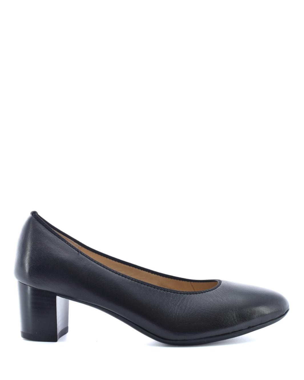 BALLERINAS + PUMPS-Zwart leer