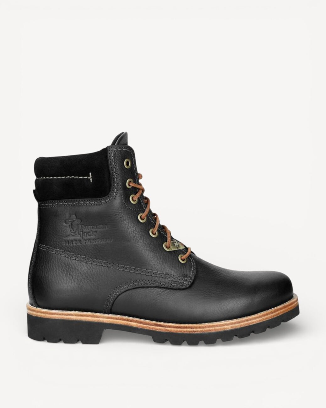 Heren boots-Zwart leer