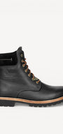Heren boots-Zwart leer