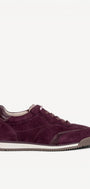 DAMES SPORTIEVE VETERSCHO-Rood suède/nubuck