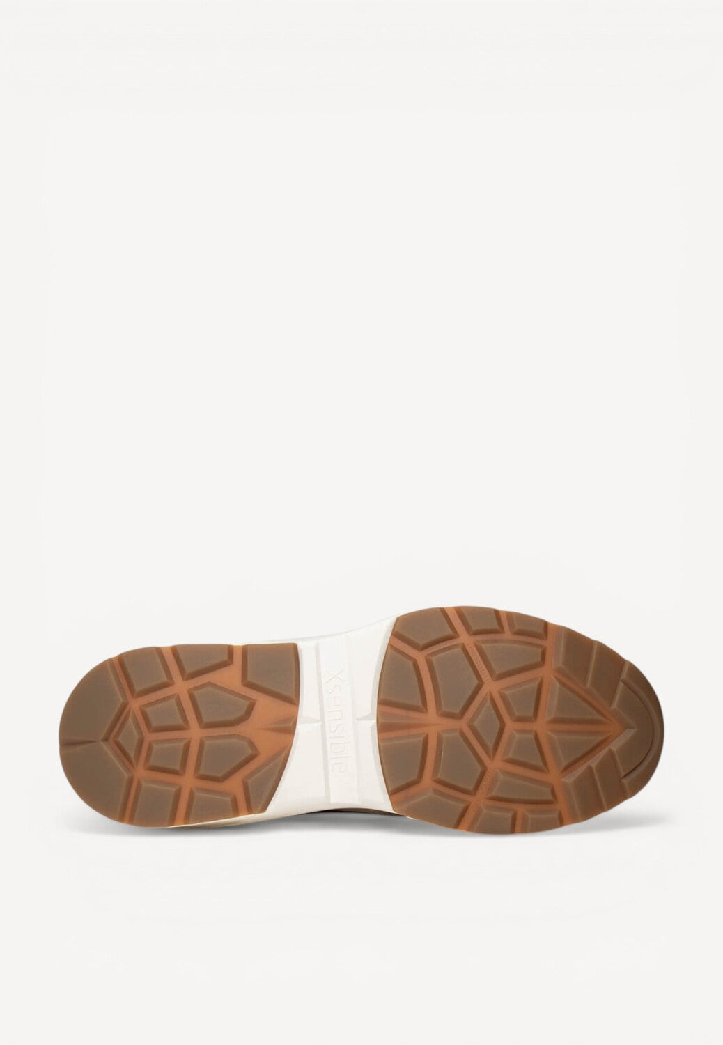 Heren veterschoenen-Bruin combi kleur