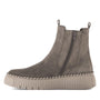 DAMES BOOTS+KORT LAARS-Grijs suède
