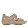 DAMES OPEN SCHOENEN-Beige suède/nubuck